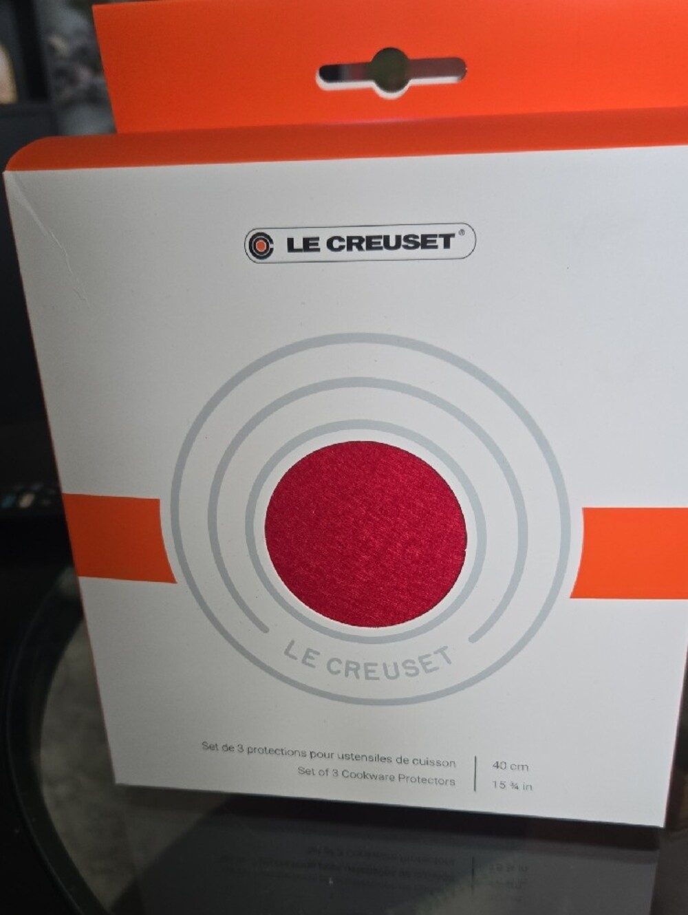 Le Creuset  Cookware Cleaner, Protectors Set Of 3 And Grill Brush. - Picture 4 of 4
